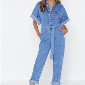 The Complete Package Denim Jumpsuit